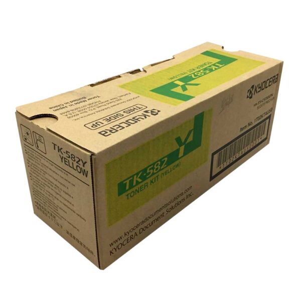 Toner Kyocera TK-582Y Fs-C5150Dn Yellow Original - Imagen 2