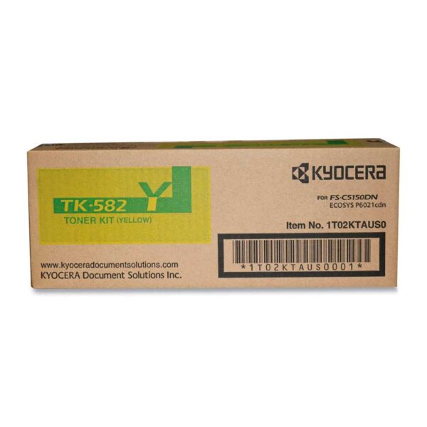 Toner Kyocera TK-582Y Fs-C5150Dn Yellow Original - Imagen 3
